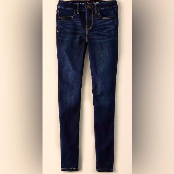 American Eagle Ne(x)t Level Low Rise Jeggjng sz2 long - Picture 1 of 3